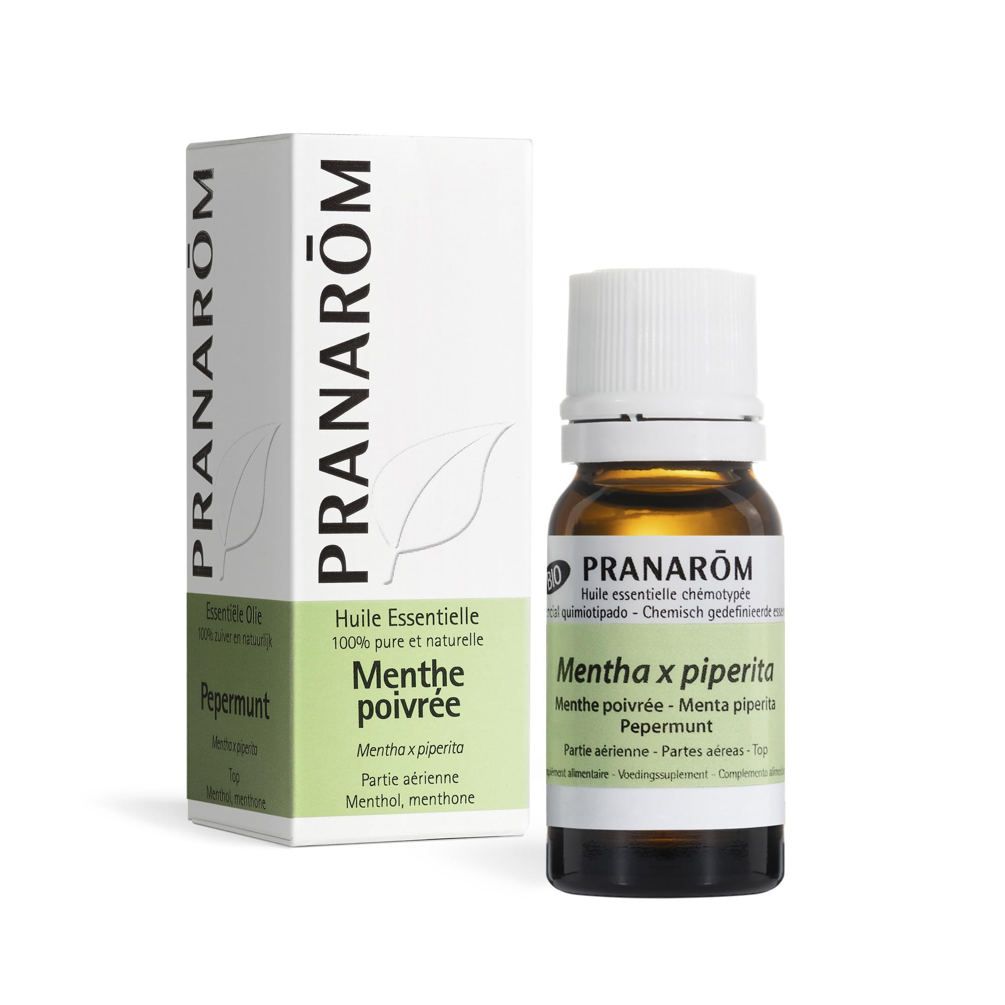 Pranarôm HECT Peppermint Essential Oil 10ml | Refreshing and invigorating, suppo