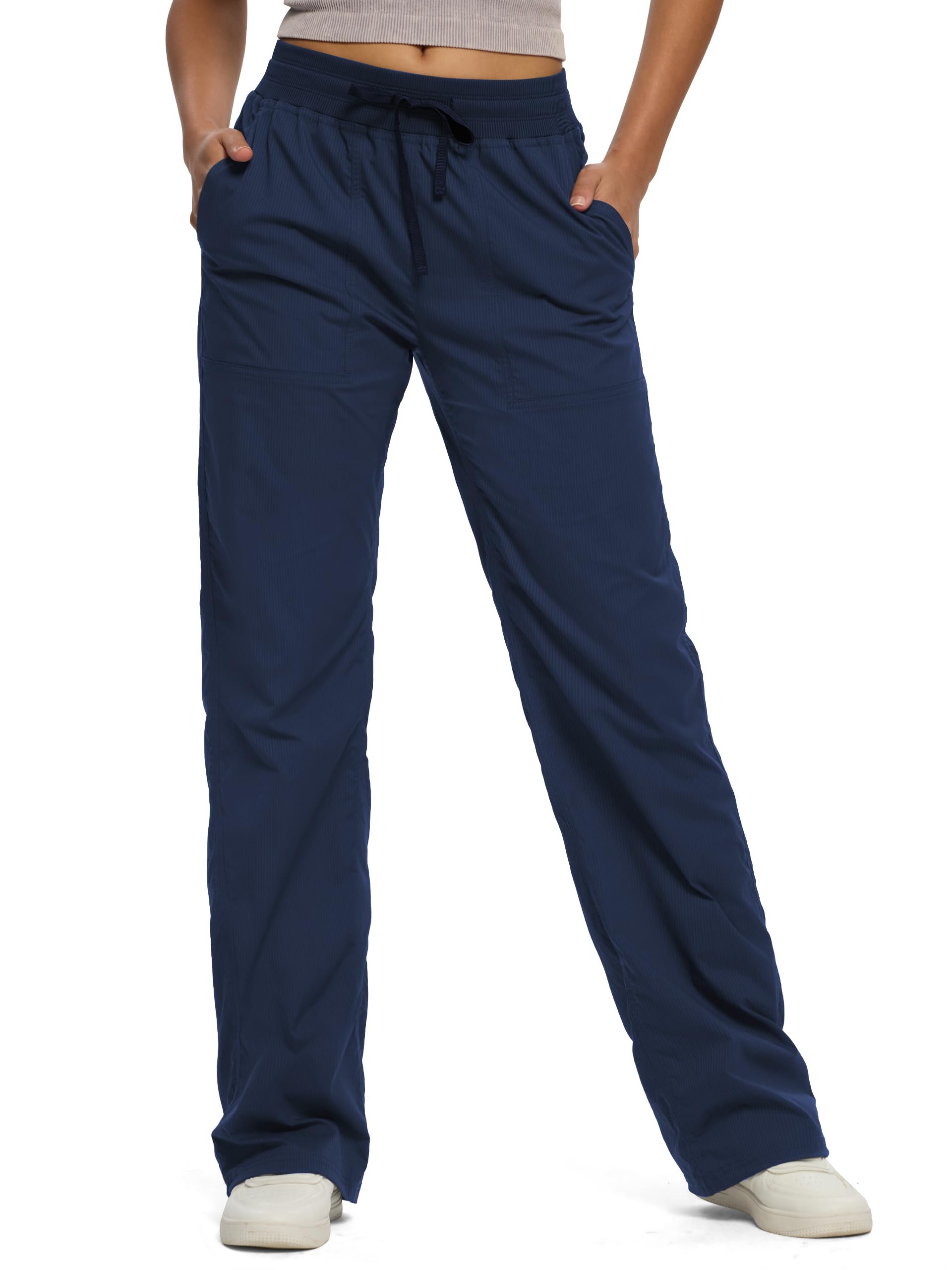 SEVEGO Women's 30"/32"/34"/36"/38" Tall Inseam Lightweight Dance Studio Pants Ru