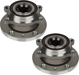 ECCPP Wheel Bearing and Hub Assembly for VW for Beetle CC for Golf for GTI | For Jetta For TIGUAN For Audi TT A3 Wheel Hubs 5 Lugs W/ABS 513253x2