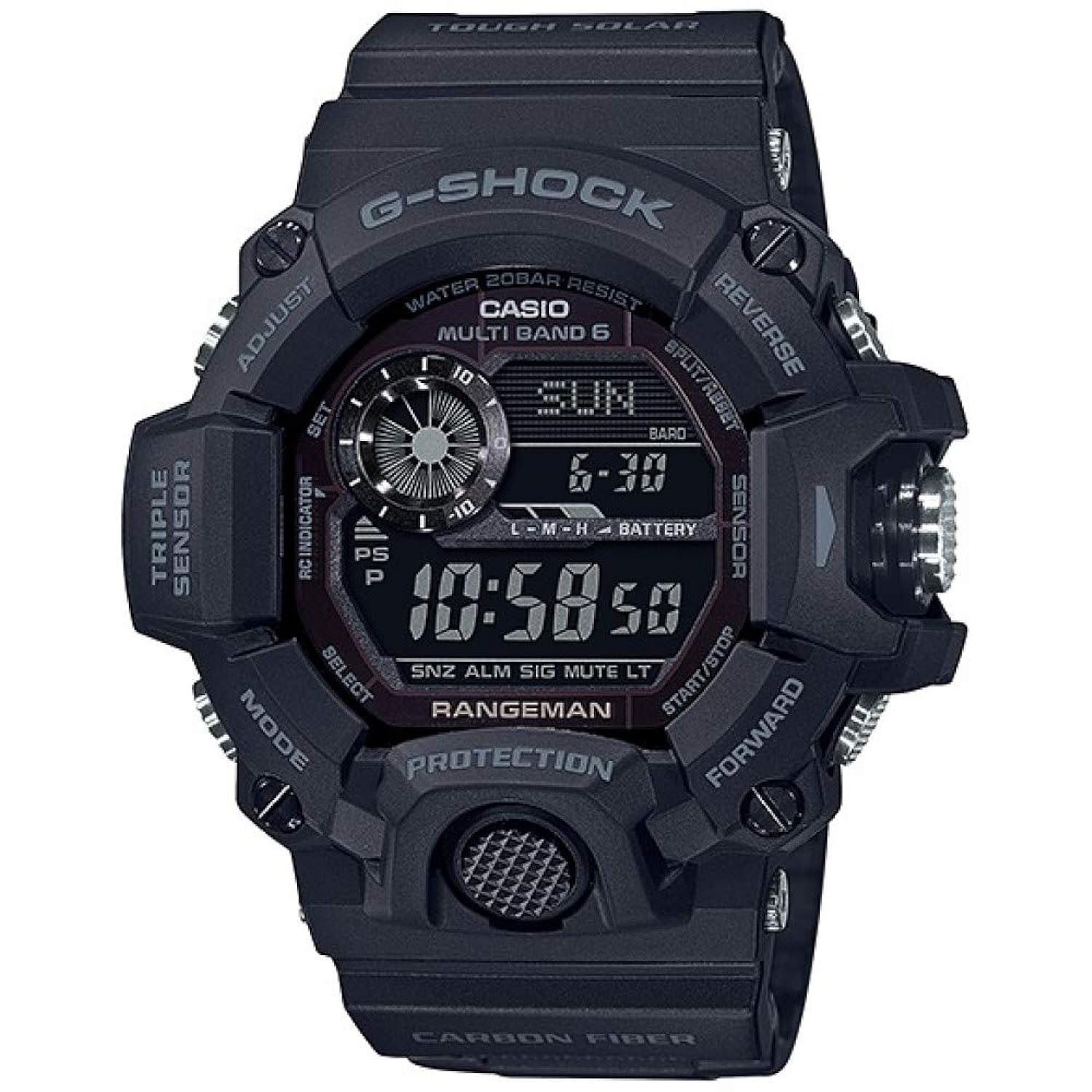Casio G-Shock Men's GW9400-1B Digital Watch Black