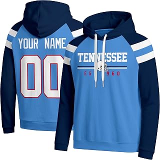 KREDE Hoodie Sweatshirt Custom Name Number Gifts for Youth
