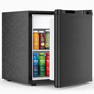 Antarctic Star 1.6 Cu.Ft Small Refrigerator 7 Adjustable Thermostat, Silver | Freestanding Compact Fridge with Removable Shelves & Reversible Door,Low Noise for Home Kitchen Office Dorm