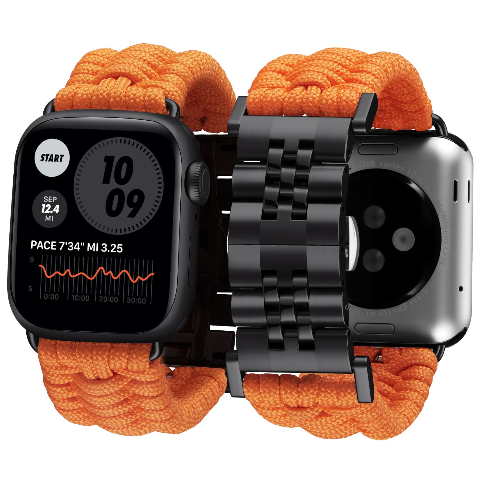 BINLUN Compatible with Apple Watch Band 49mm 46mm 45mm 44mm 42mm 41mm 40mm 38mm 