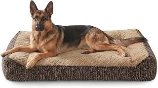 JOEJOY Large XXL Orthopaedic Dog Bed, Removable Washable Dog Cushion, Sofa for Dogs, Non-Slip, Soft Velvet, Extra Thick Support for Dogs