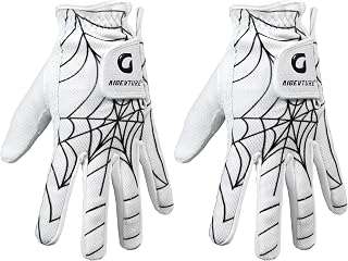 AIGEVTURE Golf Gloves Kids Junior Toddlers Left Hand Children's Premium Youth Golf Gloves Boys Girls