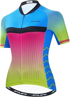 Women's Cycling Jersey Short Sleeve Bike Shirt Top Lady Biking Clothing
