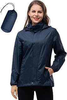 33,000ft Women's Waterproof Jacket Soft Shell Jacket Breathable Waterproof Transition Jacket for Spring Autumn Hiking Hiking Cycling