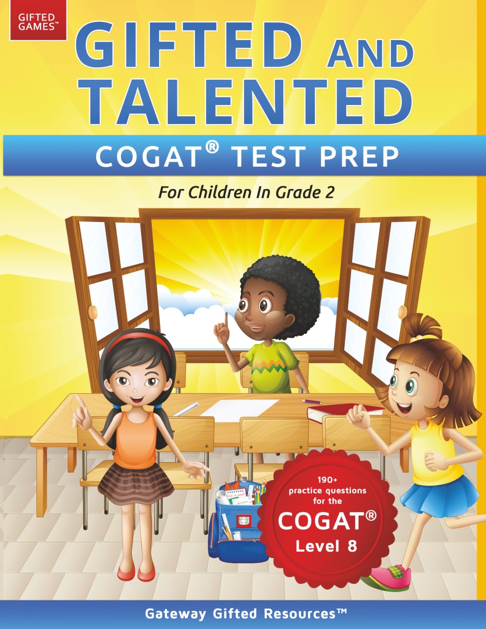 Gifted and Talented COGAT Test Prep Grade 2: Gifted Test Prep Book for the COGAT