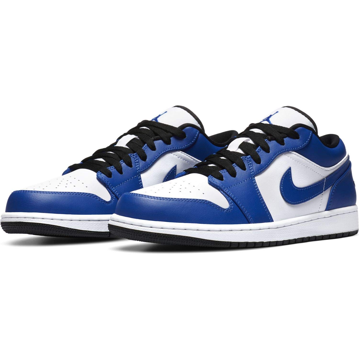 Nike Air Jordan 1 Low Black Toe White/Black-Gym Red 553558-116 Sneakers AJ Black