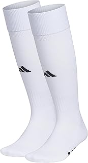 adidas Unisex Rivalry Cushioned Soccer Socks (2-pack) Over-the-calf for Team Sports OTC Sock-Team (pack of 2)