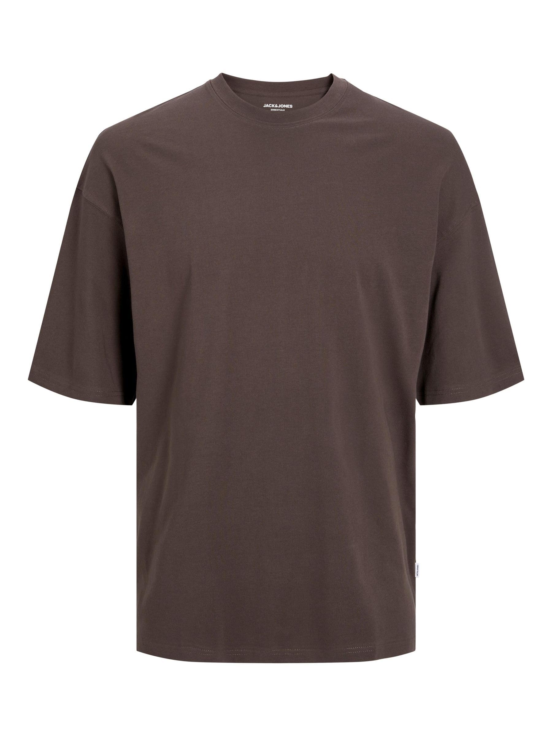JACK & JONES Male T-Shirt Plain Crew Neck T-Shirt
