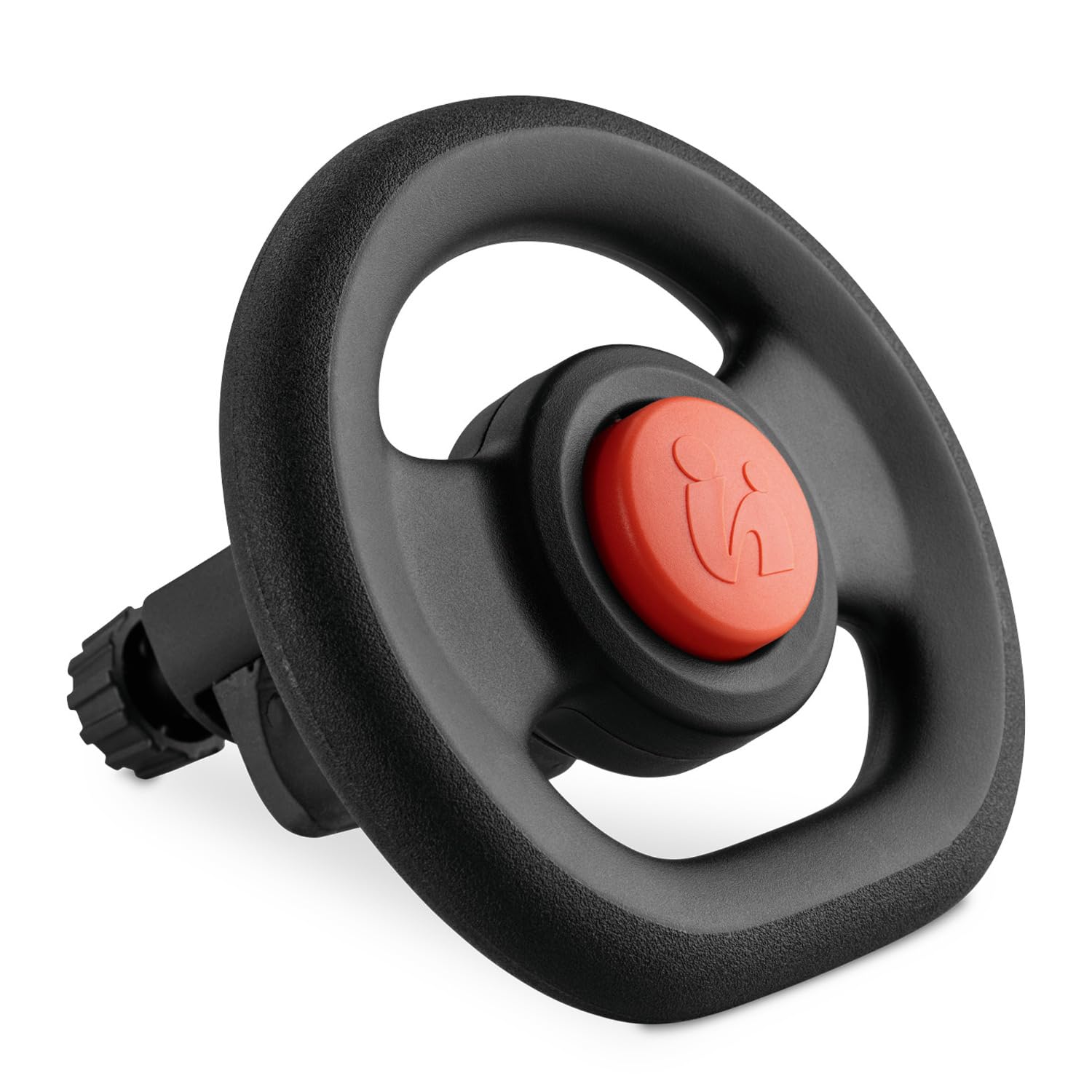 hauck Pushchair Steering Wheel Toy, Black - Interactive Driving Toy with Horn & 