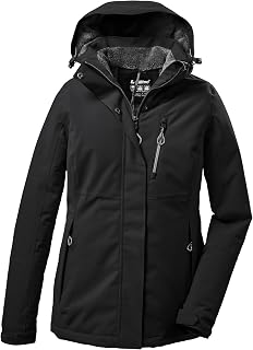 Killtec Damen Jacke Women's Functional Outdoor Waterproof Jacket with Zip Hood (Pack of 1)