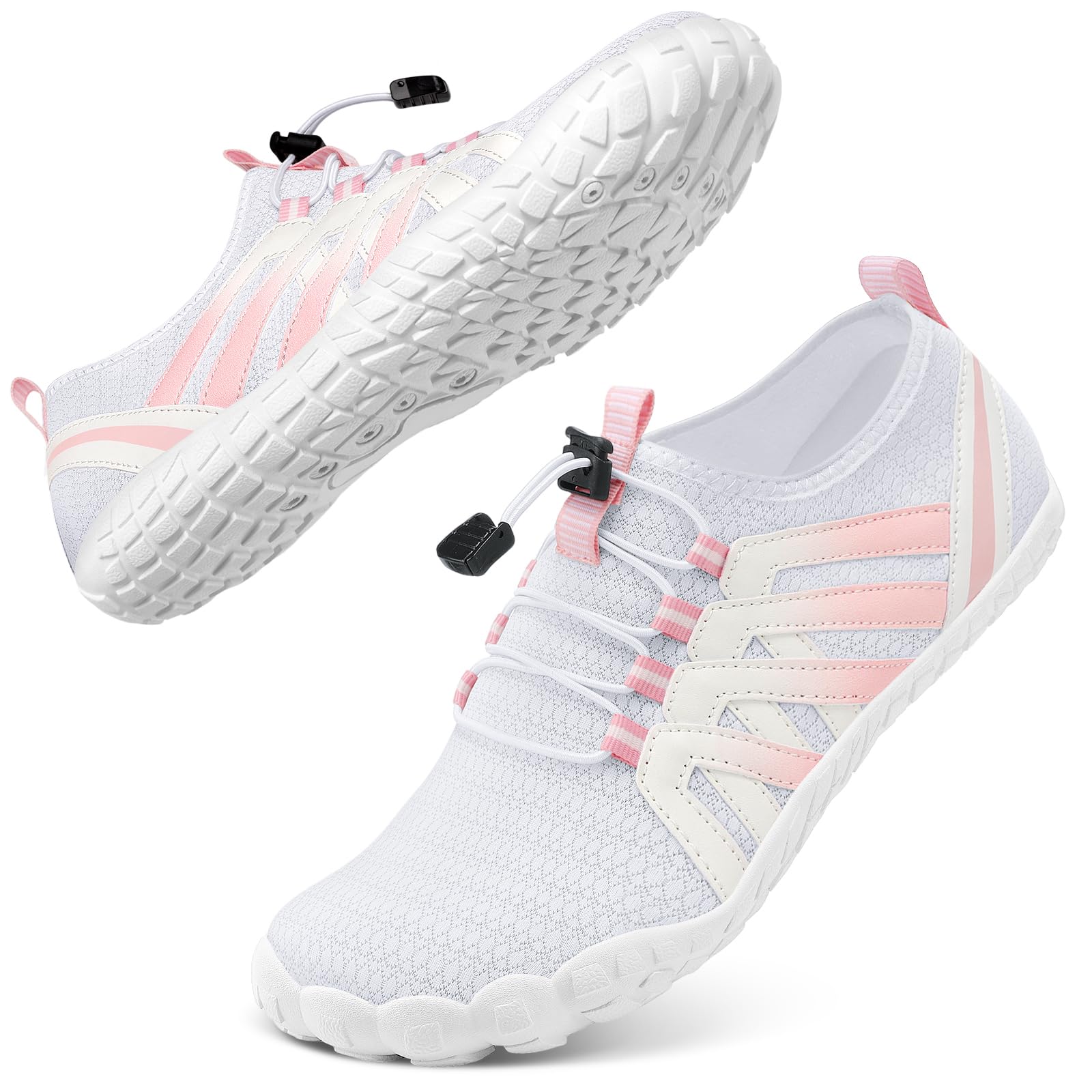 ATHMILE Water Shoes for Women Men Quick Dry Five Toe Aqua Barefoot Shoes