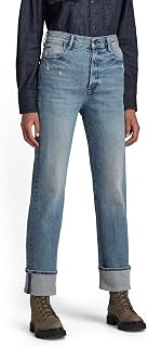 G-Star - Tedie Ultra High Straight Fit Jeans, Jeans Donna