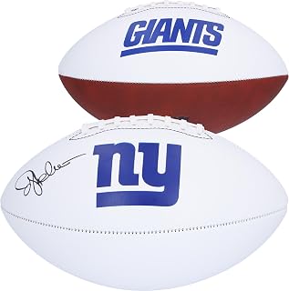 Ottis Anderson New York Giants Autographed Franklin Panel Football - Autographed Footballs