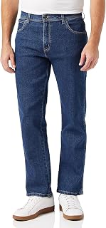 Wrangler - Men's Jeans - Regular Fit - Durables - Black