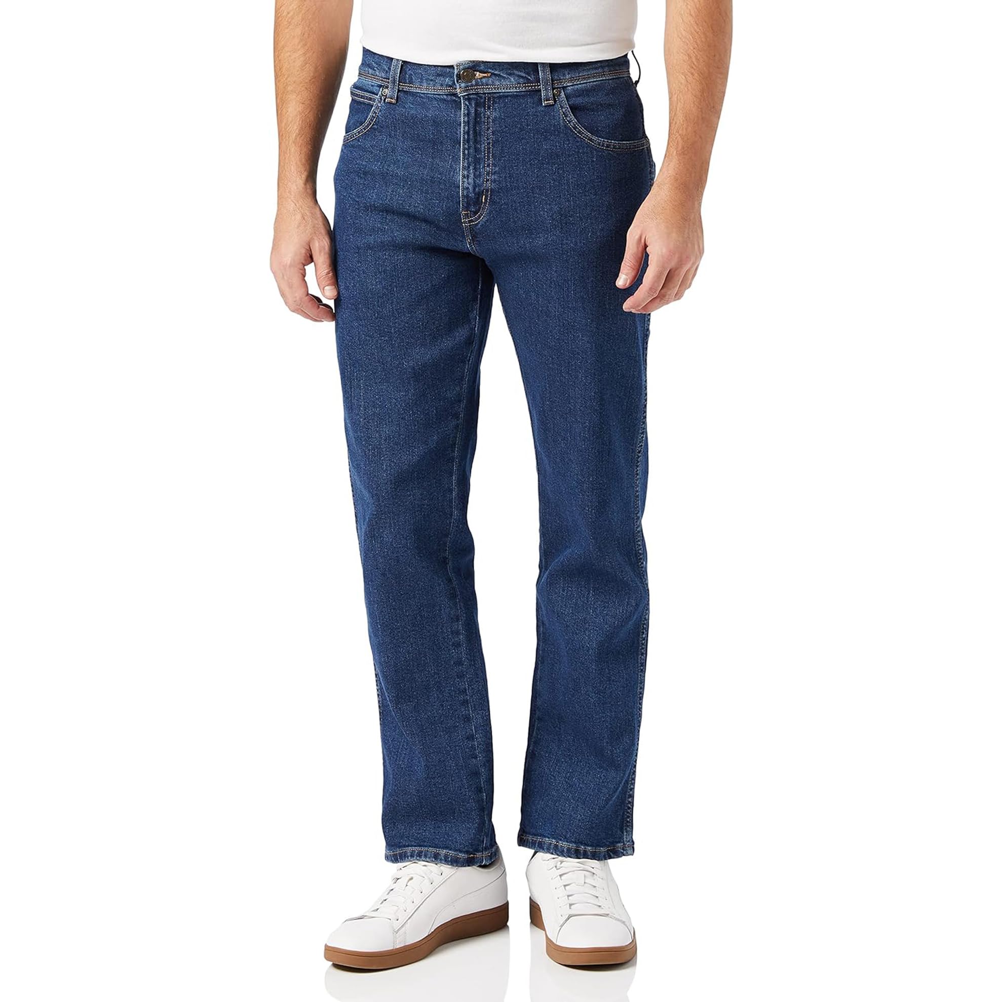 Wrangler - Men's Jeans - Regular Fit - Durables - Black