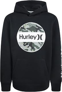 Hurley Fleece Pullover Hoodie Hooded Sweatshirt Children and Boys