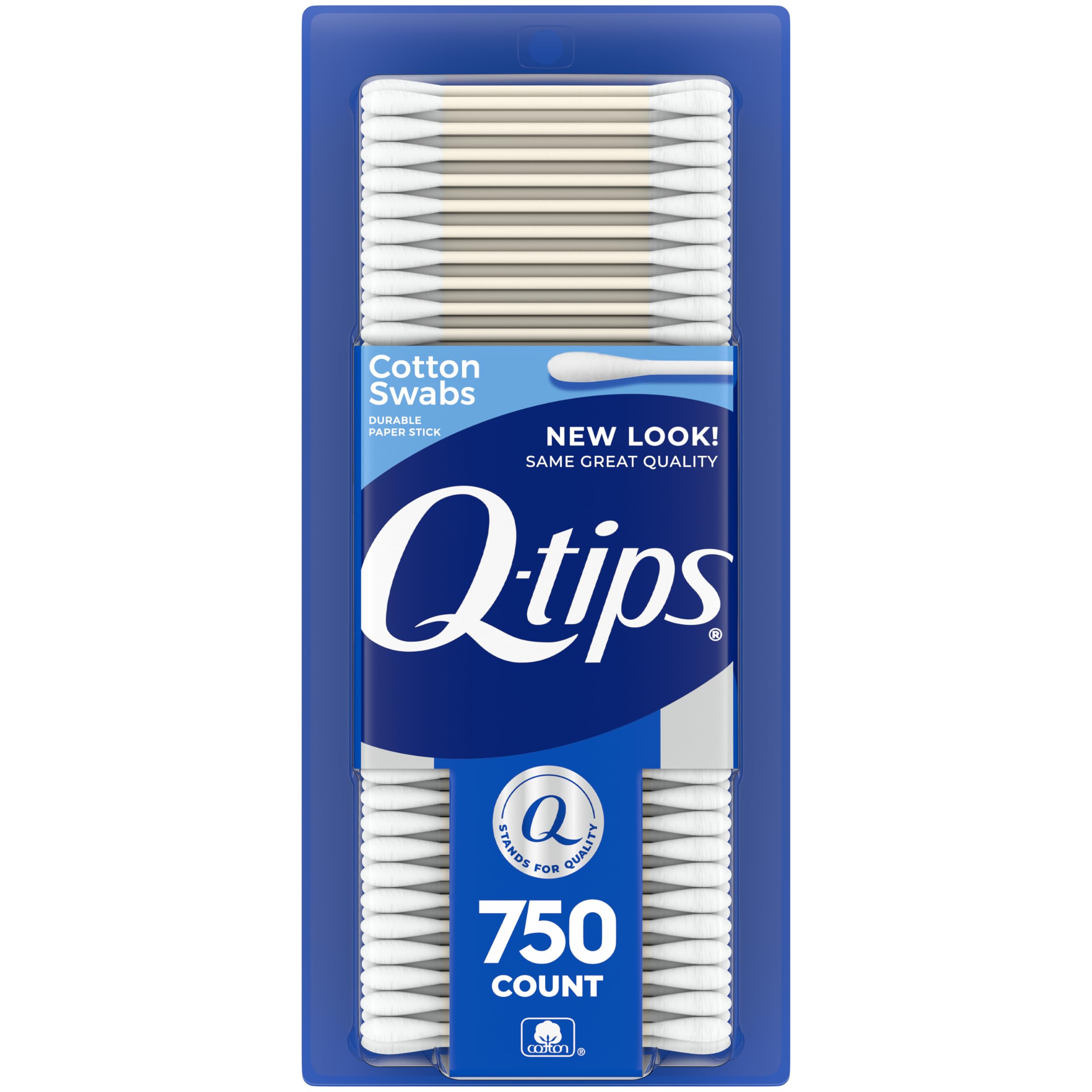 Q-tips Cotton Swabs For Hygiene and Beauty Care Original Cotton Swab Made With 1
