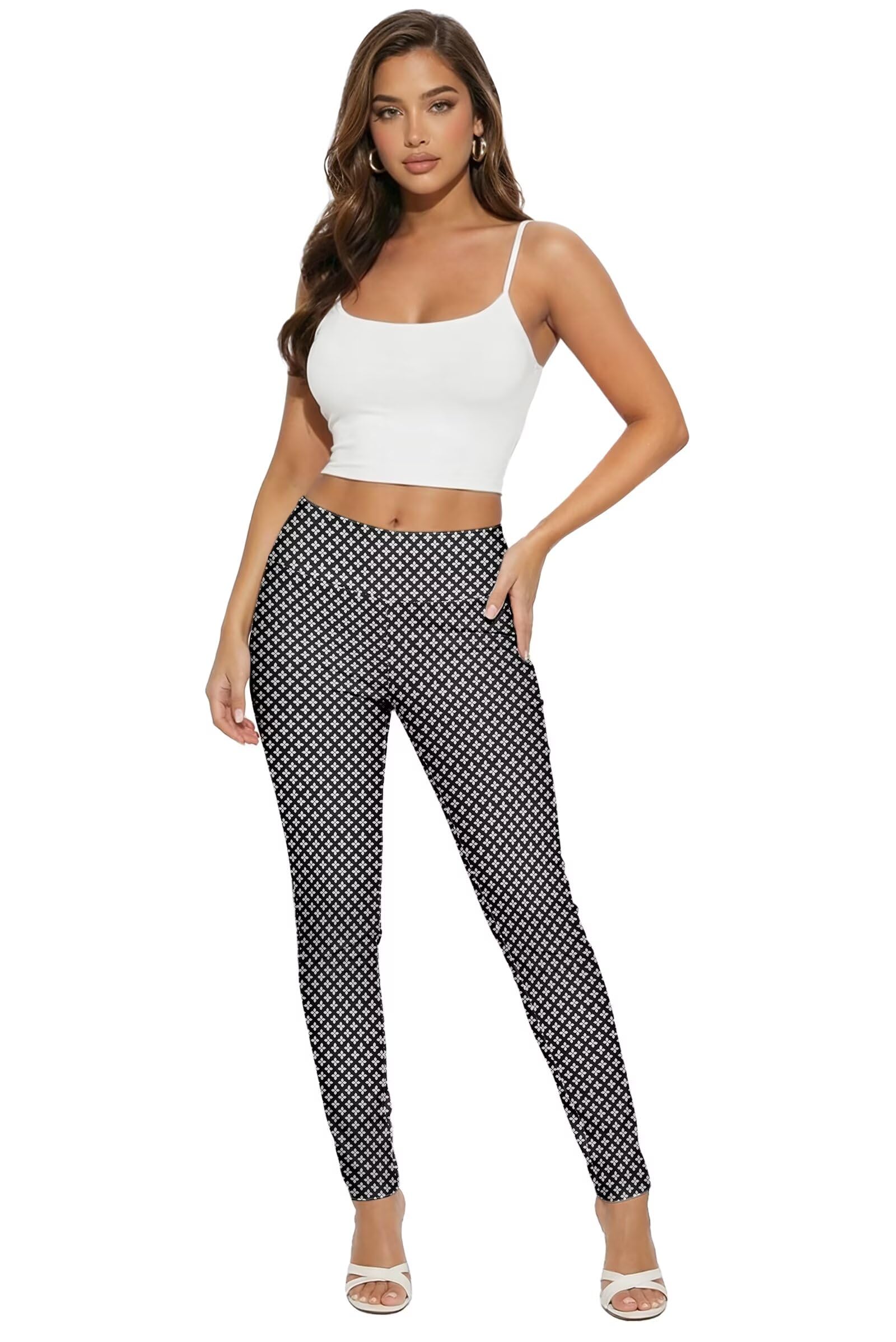 Hybrid & Company Super Comfy Stretch Pull On Millenium Pants