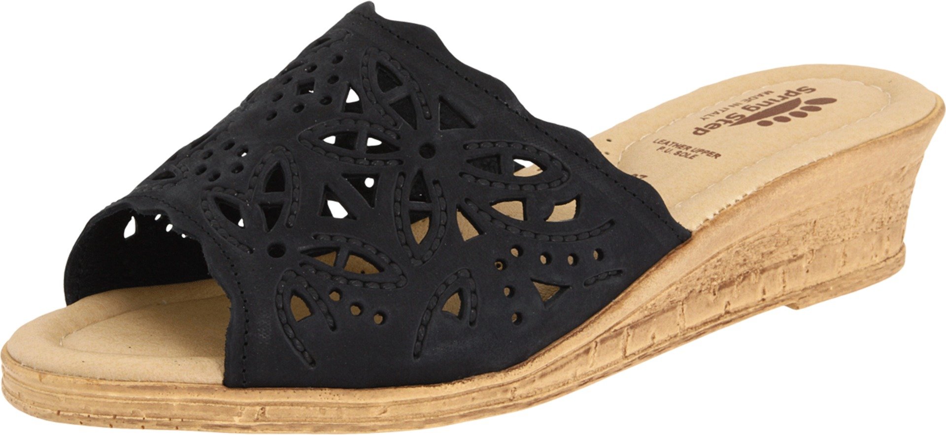 Women's Spring Step ESTELLA Fashion Wedge Slide Sandal
