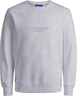JACK & JONES Jorbronx Men's Sweat Crew FST Tracksuit Top
