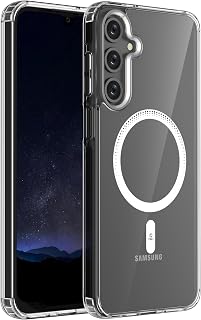 ONES for Galaxy A16 5G Case Magnetic Cover Clear, Compatible with MagSafe, Military Grade Drop Protection, Scratch-Resistant, Shockproof Slim Phone Case for Samsung A16 5G, Transparent