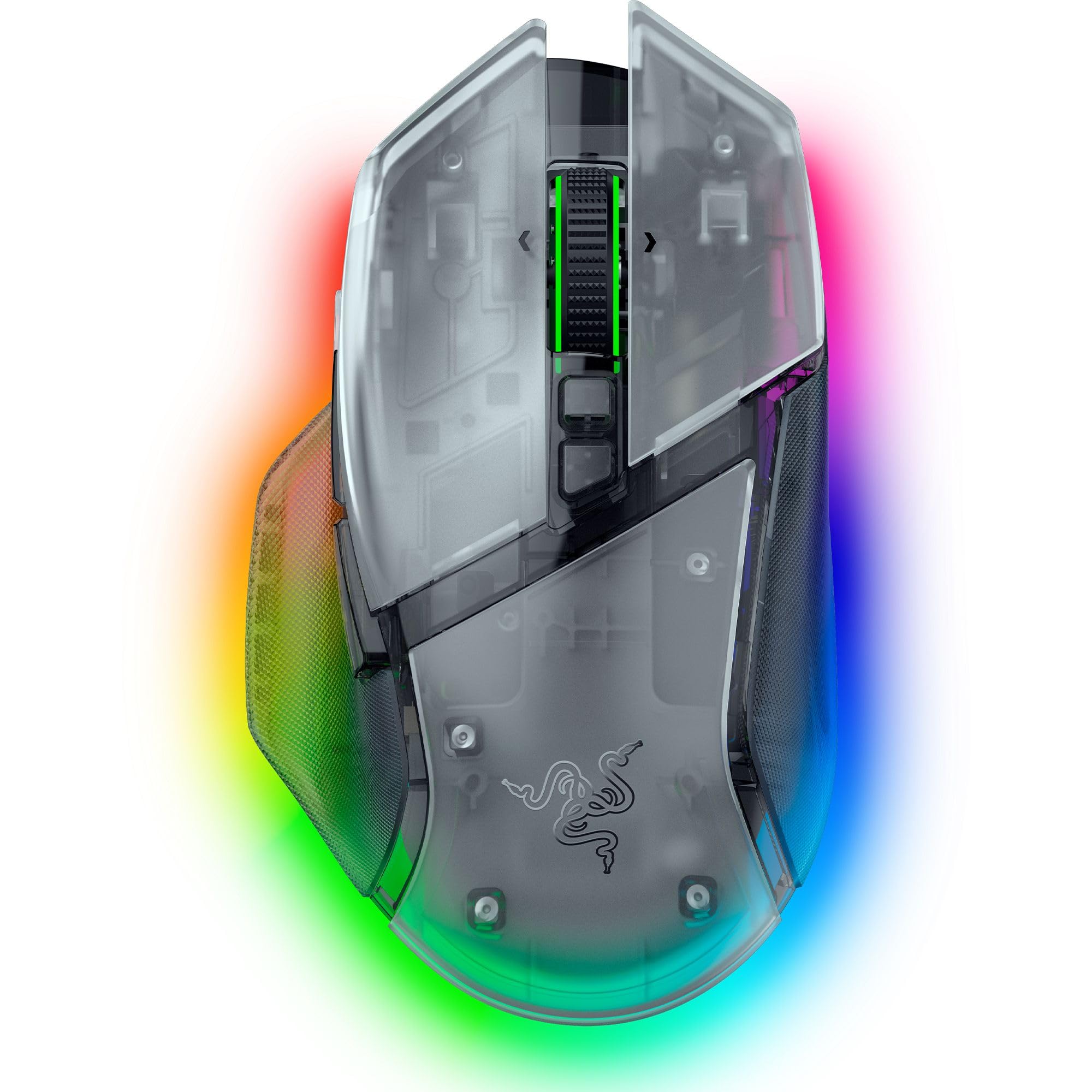 Razer Basilisk V3 Pro 35K Wireless Gaming Mouse, Phantom White | HyperScroll Til