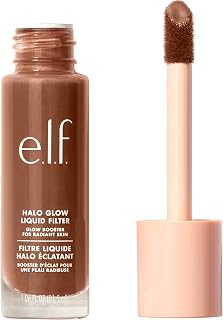 e.l.f. Halo Glow Liquid Filter, Complexion Booster For A Glowing, Soft-Focus Look, Infused With Hyaluronic Acid, Vegan & Cruelty-Free, 8 Rich