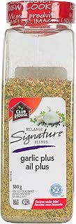 Club House Garlic Plus One Step Seasoning, Gluten-Free, Kosher, Taste And Aroma Of Garlic Plus Dehydrated Vegetables, Perfect Addition To Salads, Sauces, Marinades, Pasta, Stews & Soups, 580G