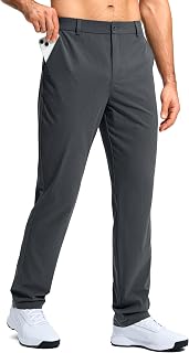 G Gradual Mens Golf Pants 30"/32"/34" Stretch Dress Work Casual Pants