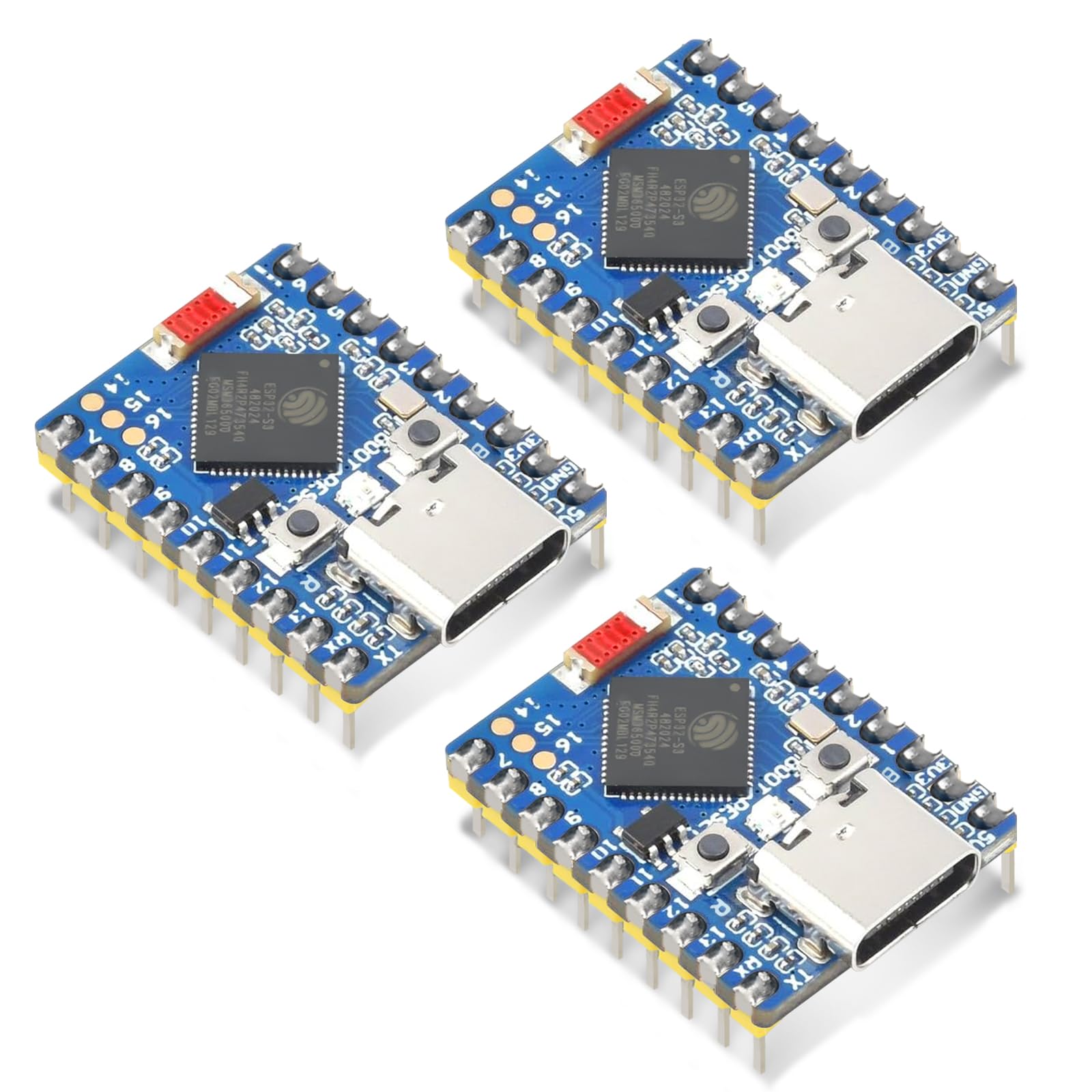 diymore 3PCS ESP32-S3 WiFi Bluetooth Mini Development Board Module Dual-Core Pro