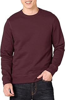 Amazon Essentials Mens Fleece Crew Neck Sweatshirt