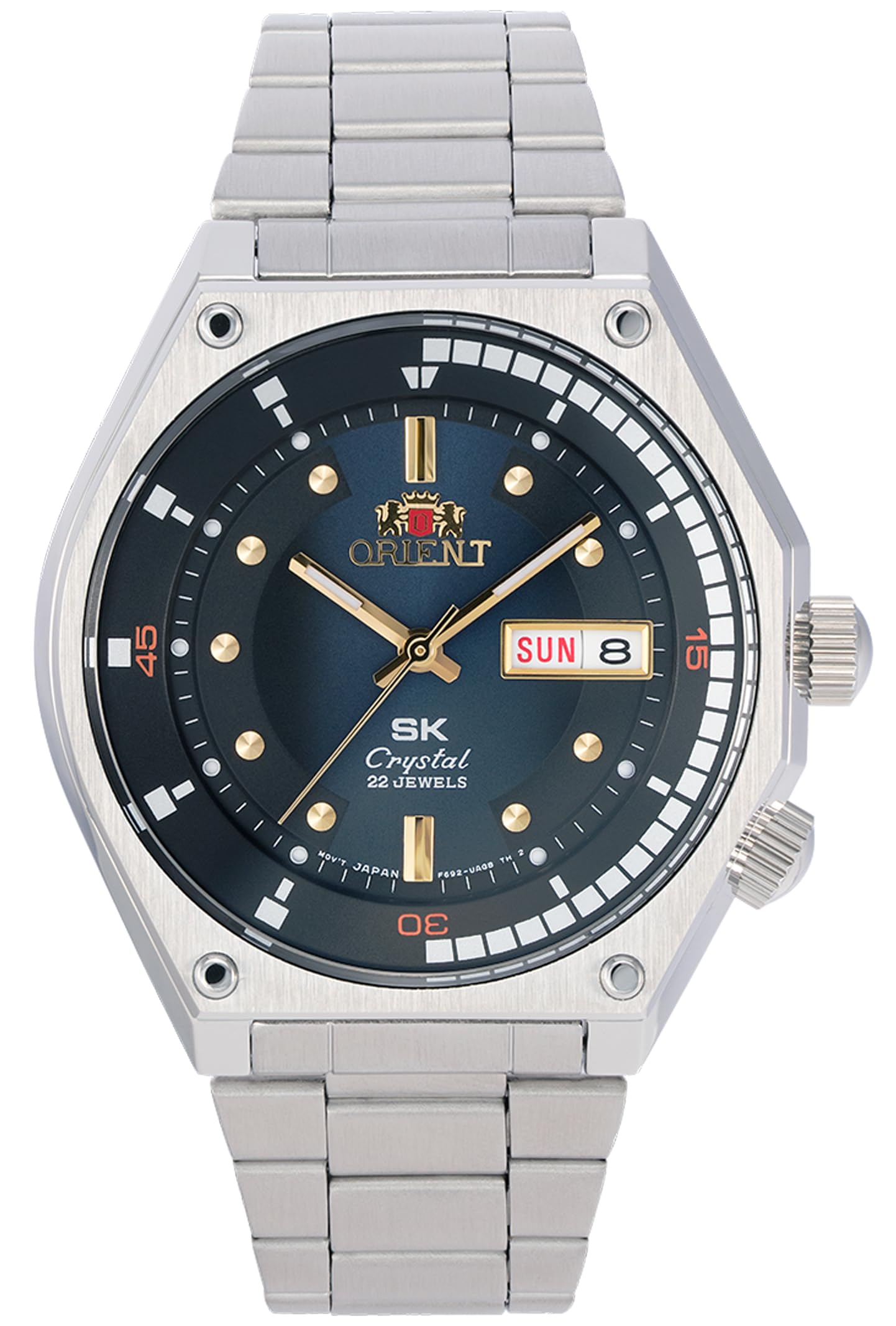 Orient Men's 'SK Diver Retro' Japanese Automatic/Hand Winding Stainless Steel Sp