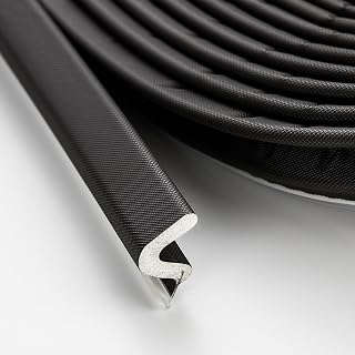 Ravinte Weather Stripping Door Seal, Q-Shaped Kerf Foam Strip, 26 FT, Black | Push-In Door Weather Stripping, No Adhesive, Fits 0.35 to 0.59 Inch Gaps, Door Frame and Jamb Seal, Blocks Drafts and Noise