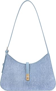CLUCI Small Shoulder Bag, Purses for Women Trendy with 2 Removable Strap, Vegan Leather Crossbody Purse, Flap Handbag