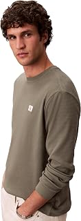 Calvin Klein Lv040em217 LS Waffle Badge Crewnk T