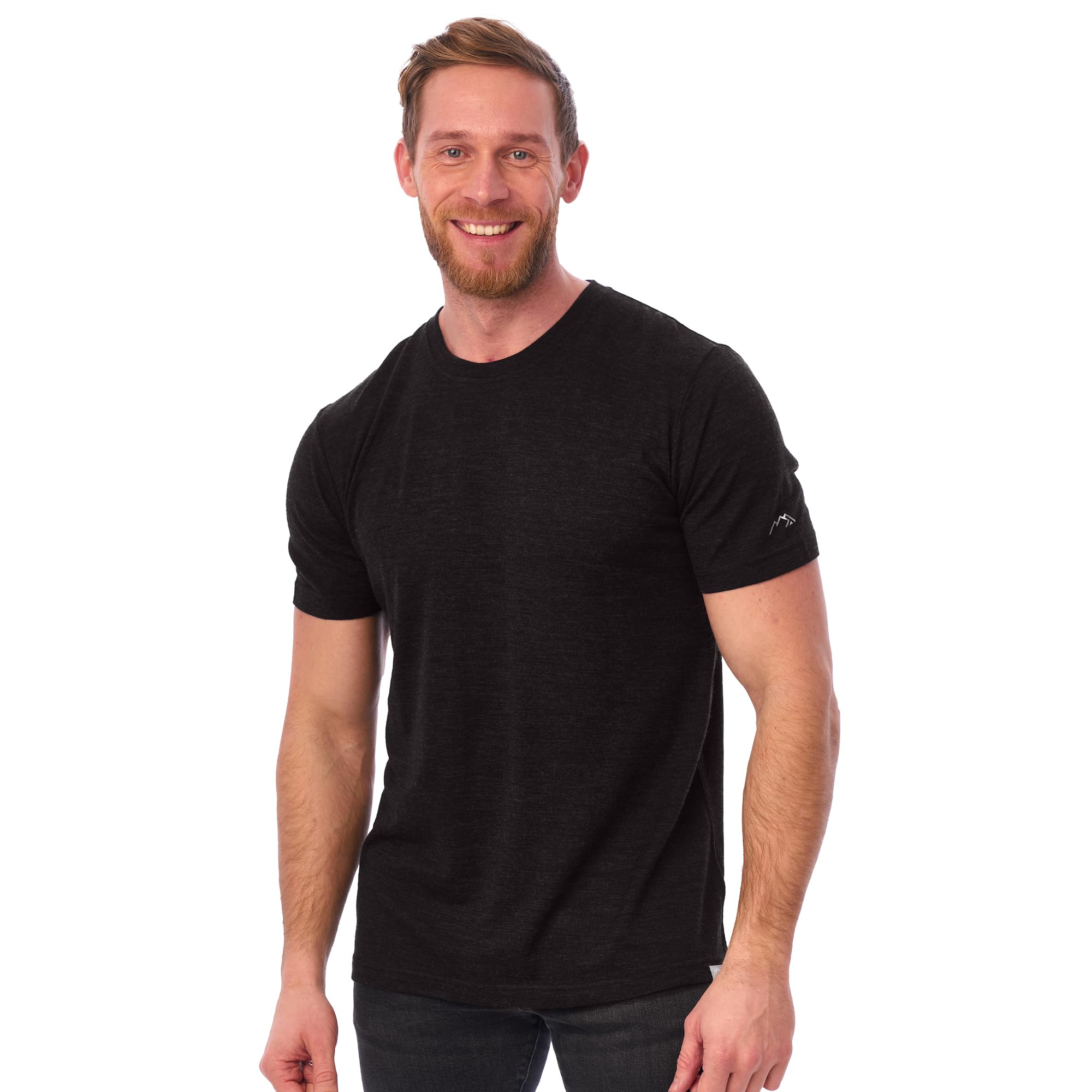 Merino.tech 100% Organic Merino Wool Lightweight Men's Baselayer Thermal T-Shirt