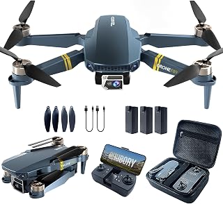 4K Drone with Camera, 84 Min Flight Time, 3 Batteries, Brushless Motor Quadcopter with 2650 ft Control Range, Auto Hover, Follow Me for Beginners