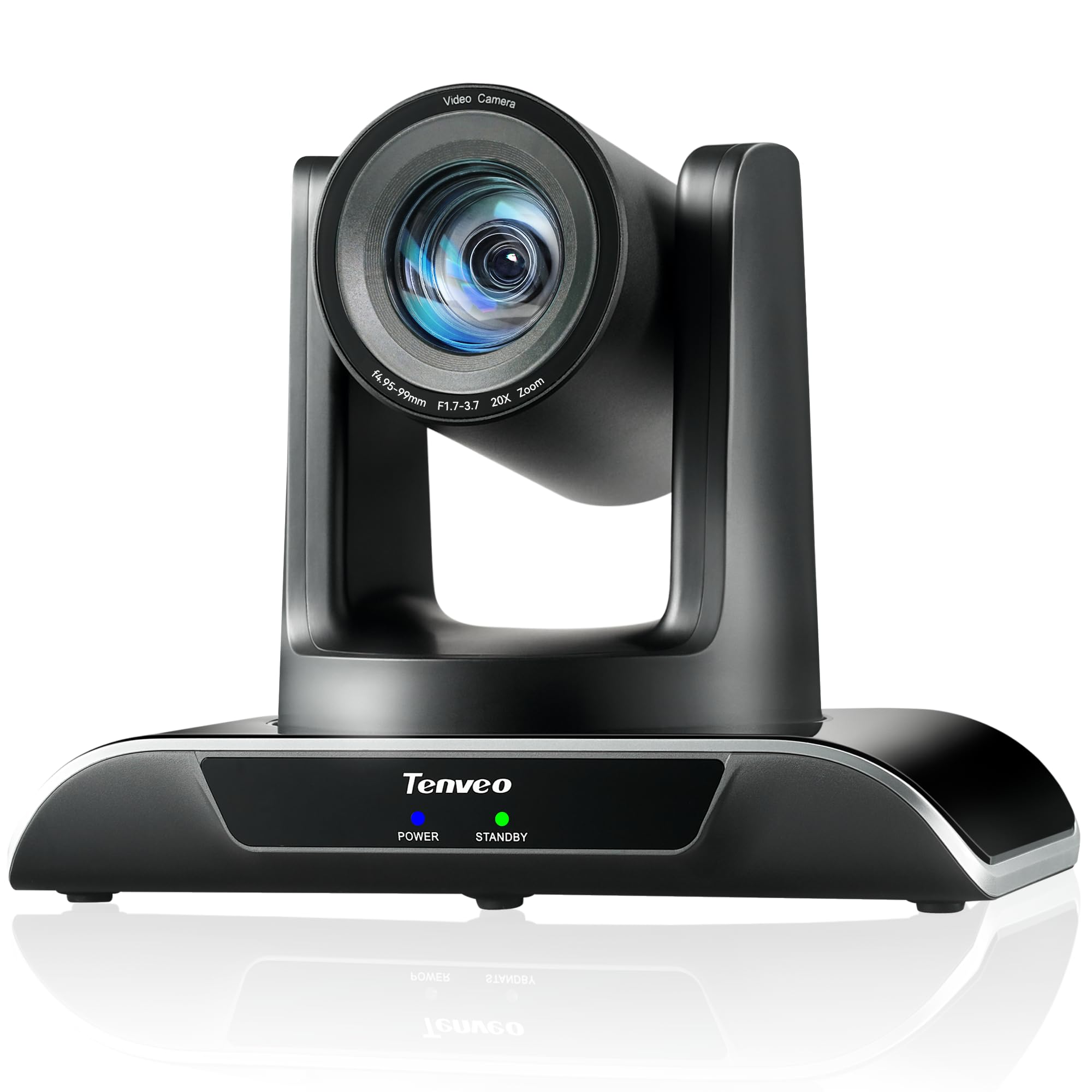 Tenveo HDMI/USB3.0/LAN(PoE) PTZ Camera AI Humanoid & Face Auto-Tracking, AI Gest