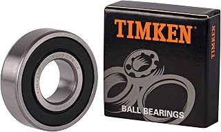 2PACK TIMKEN 6203-2RSC3 17x40x12mm Double Rubber Seal Bearings C3 Clearance Pre-Lubricated and Stable Performance and Cost Effective Bearings