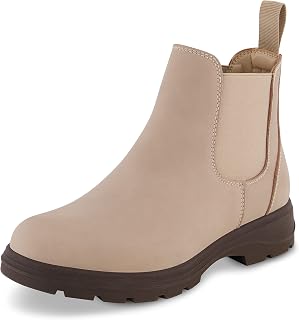 CUSHIONAIRE Ladies British Slip On Chelsea Boot + Memory Foam, Wide Widths Available