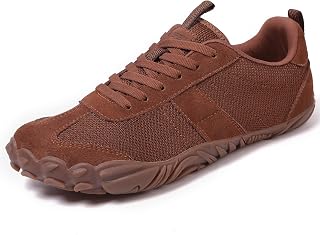 UBFEN Womens Barefoot Shoes Wide Toe Box Zero Drop Hiking Sneakers for Men