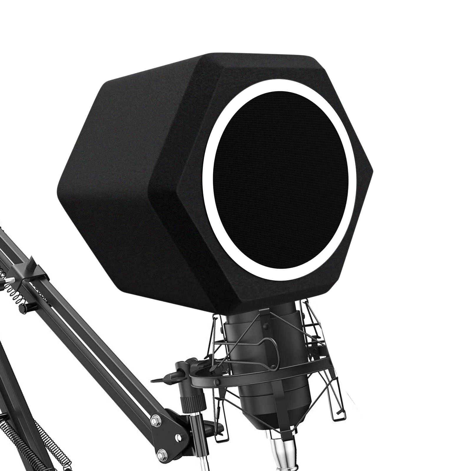 Microphone Wind Shield Pop Filter Microphone Isolation Ball, Acoustic Filter for