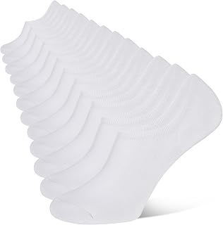 YOJOOM No-Show Socks Men's Low-Cut Short Socks, Non-Slip Sports Socks