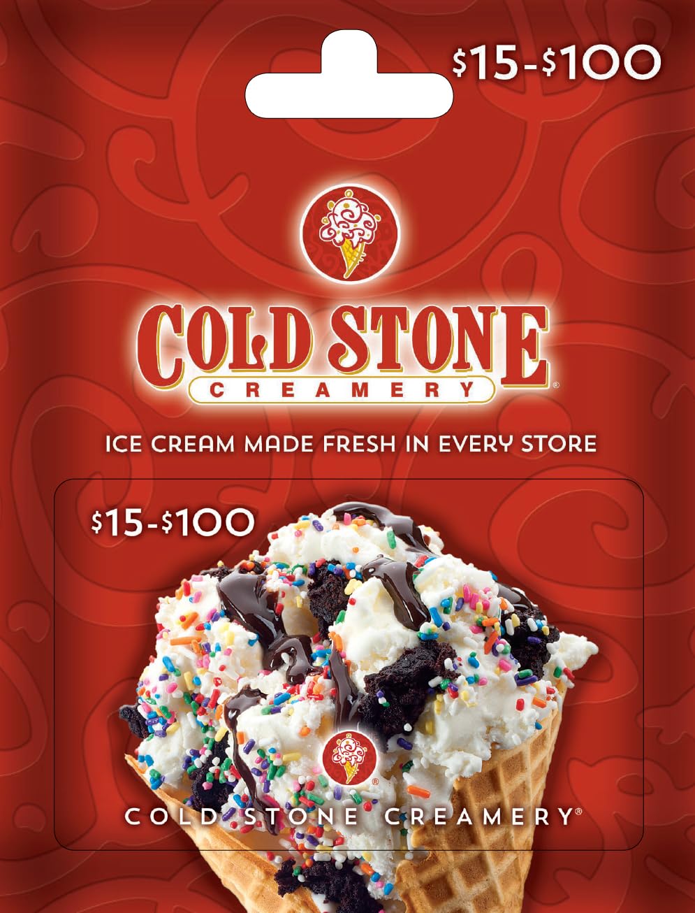 Cold Stone Creamery Physical Gift Card | Classic - $50
