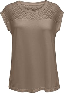 Only Women Onlnicole S/S Mix Top Noos T-Shirt