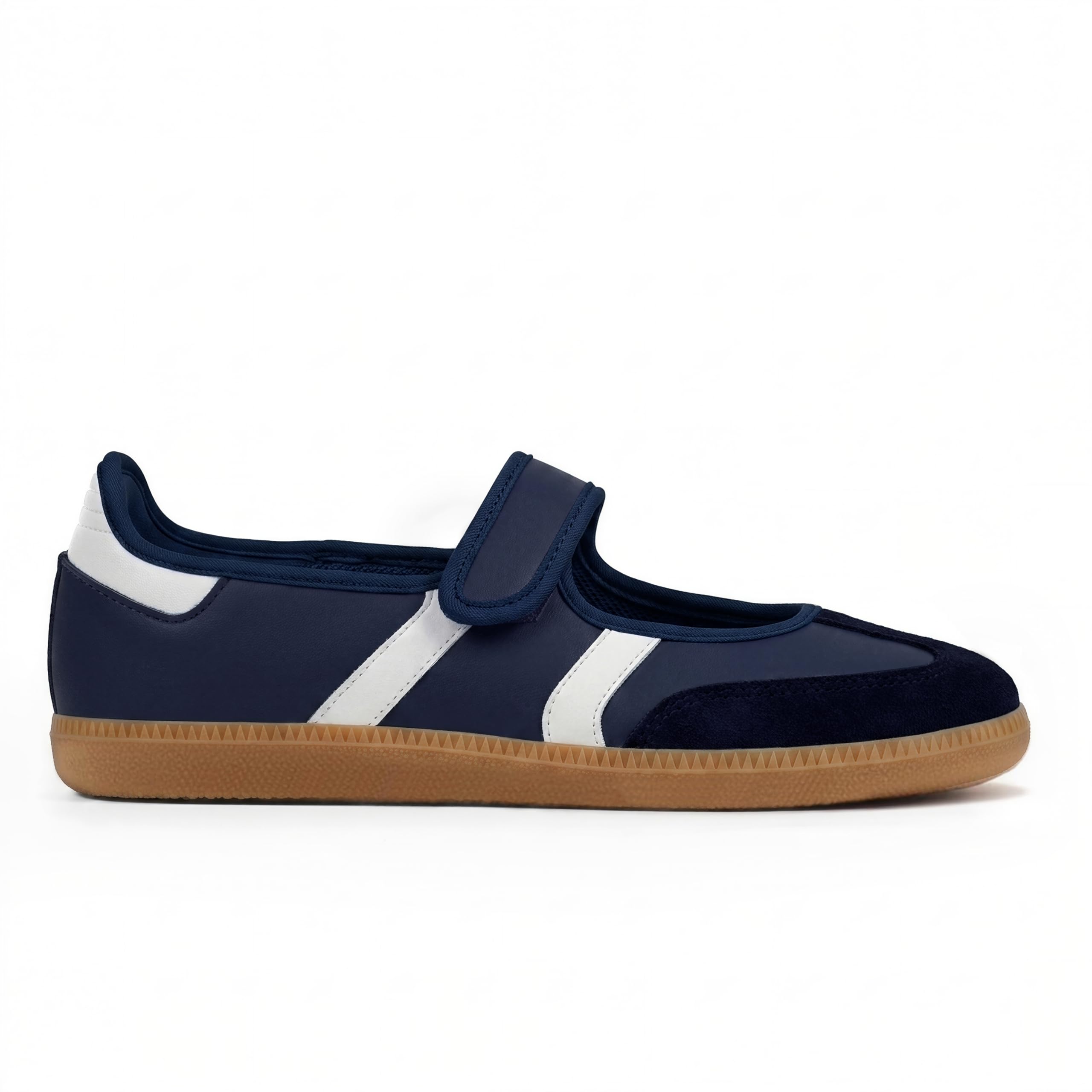 Mary Jane Sneakers for Women Slip on Ballet Flats Walking Retro Sneakers