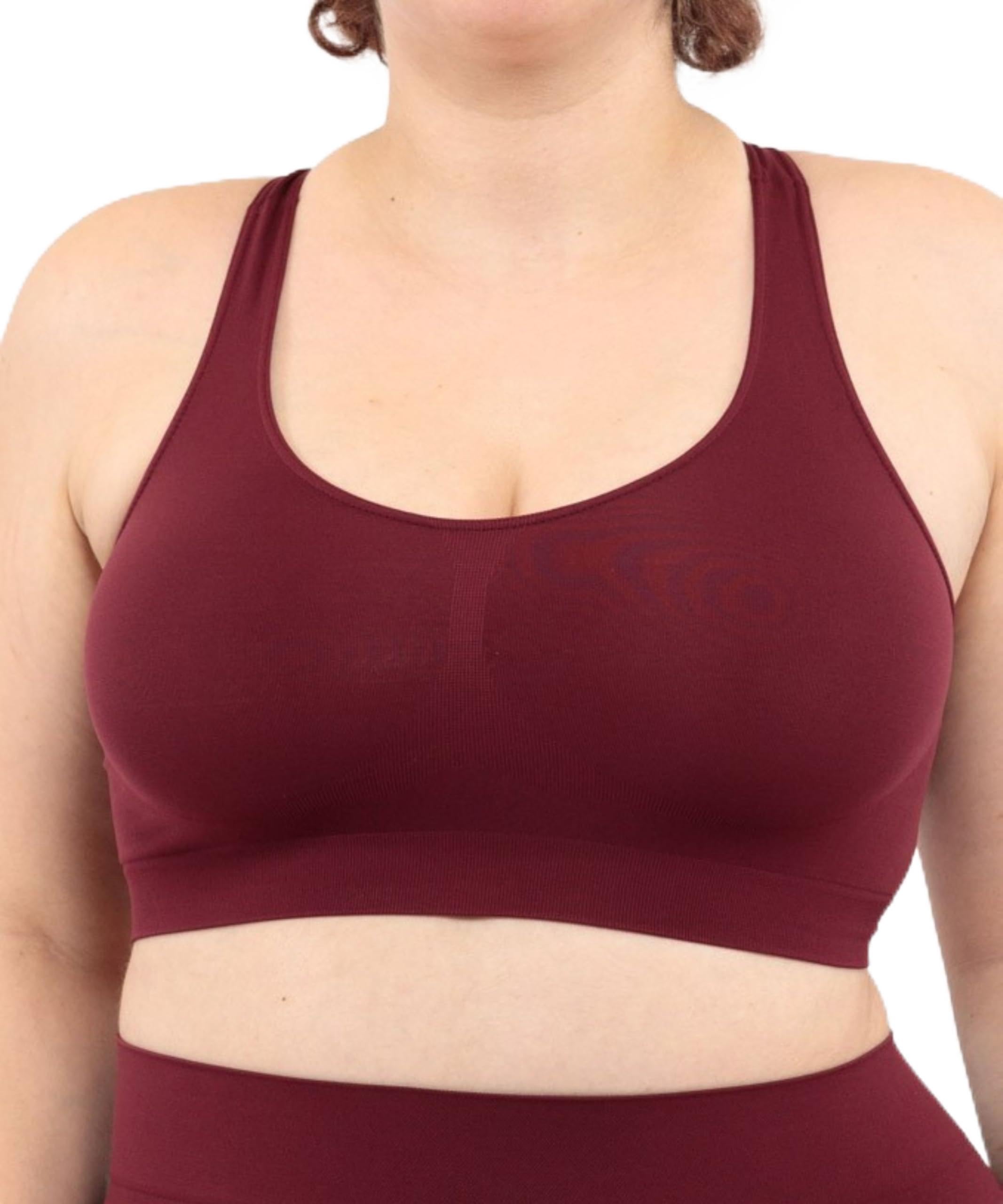 LEELA LAB Women's Bralette Non-Wired Bra Provides Support Without Tension, with 